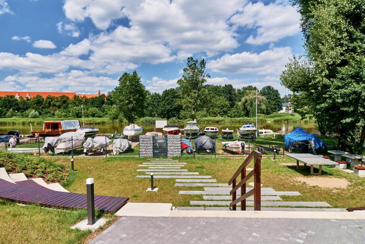 Riverside Apartments Na Grobli By Noclegi Renters Вроцлав Экстерьер фото
