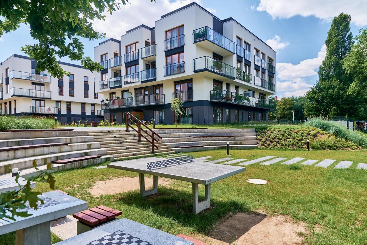 Riverside Apartments Na Grobli By Noclegi Renters Вроцлав Экстерьер фото