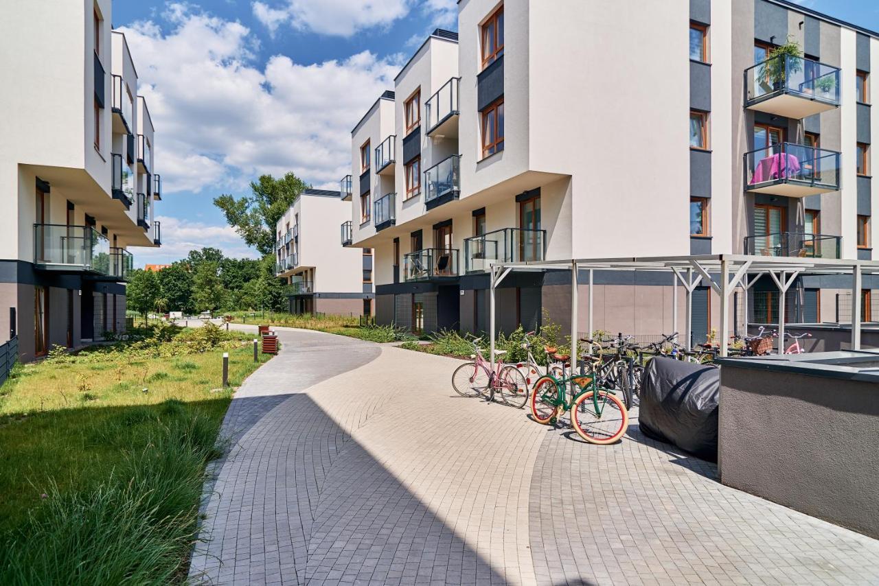Riverside Apartments Na Grobli By Noclegi Renters Вроцлав Экстерьер фото