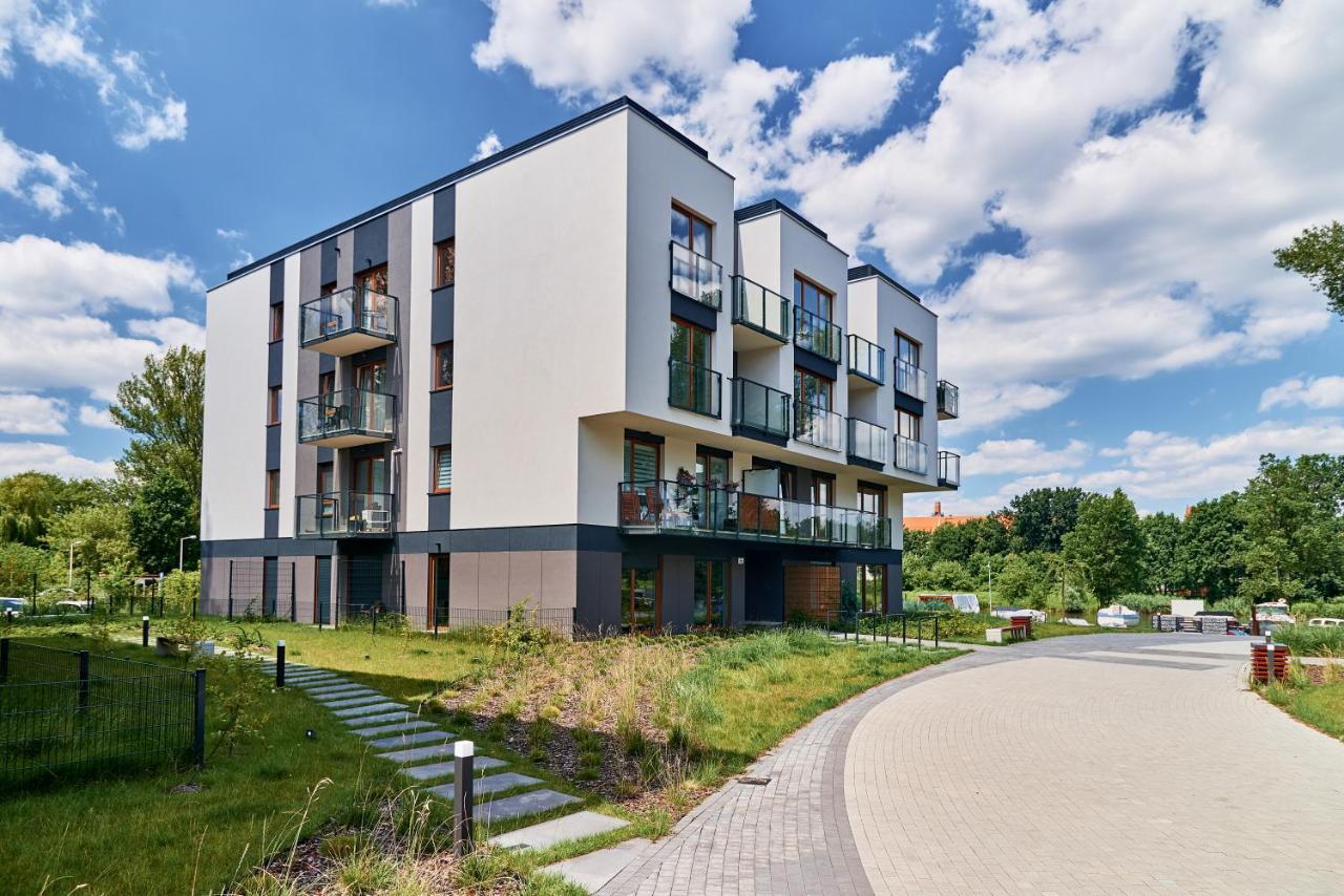 Riverside Apartments Na Grobli By Noclegi Renters Вроцлав Экстерьер фото