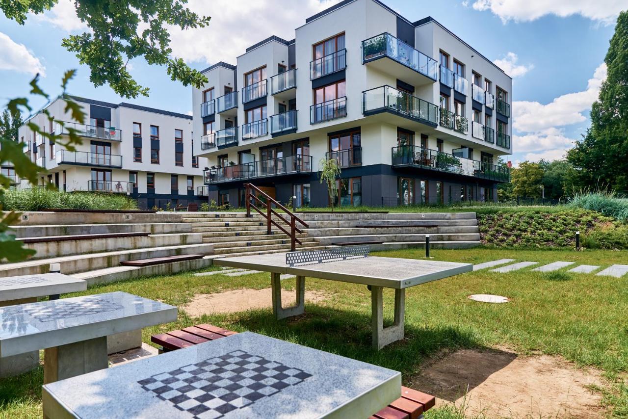 Riverside Apartments Na Grobli By Noclegi Renters Вроцлав Экстерьер фото